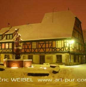 KIENTZHEIM sous la neige 